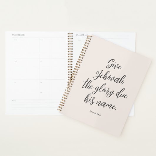 JW Planner, 2025 Jaar Tekst van Jehovah’s Getuigen Planner (Display)