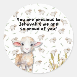 JW Precious Sheep Stickers voor kinderen