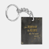 JW Sleutelhanger met 2025 Jaar Tekst voor Broers (Voorkant Links)