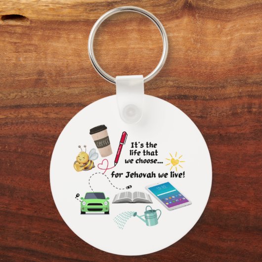 JW Sleutelhanger voor pioniers (Achterkant)