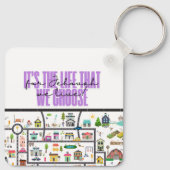 JW Sleutelhanger voor pioniers! "Voor Jehovah leve (Achterkant)