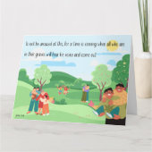  JW Sympathie JW Condoleances Johannes 5:28 Kaart (Voorkant)