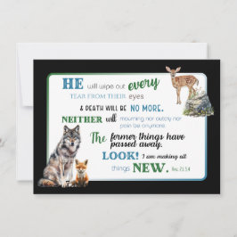 JW Sympathiekaart voor Broeders - Openbaring 21:3, Bedankkaart