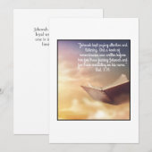 JW Sympathy Card Bedankkaart (Voorkant / Achterkant)