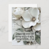 JW Sympathy Card Briefkaart (Voorkant / Achterkant)