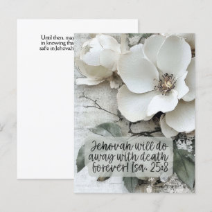 JW Sympathy Card Briefkaart