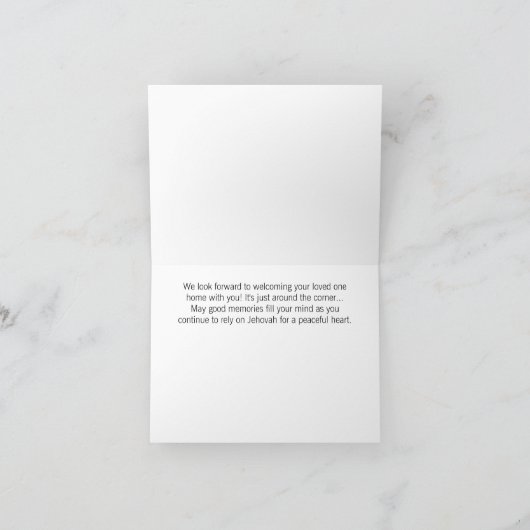 JW Sympathy Card Openbaring 21:3,4 Bedankkaart (Binnen)