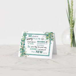 JW Sympathy Card voor Jehovah’s Getuigen Bedankkaart