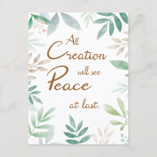 JW-Verdrag van 2022 - Eindelijk vrede Briefkaart