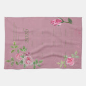 JW year text customize with calendar Theedoek (Horizontaal)