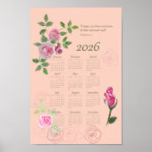 JW year text Matthew calendar customizable Poster (Voorkant)