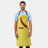 Jwala Chili Pepper All-Over Print Schort (Gedragen)