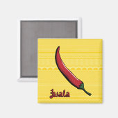 Jwala Chili Pepper Magnet (Voorkant / Achterkant)