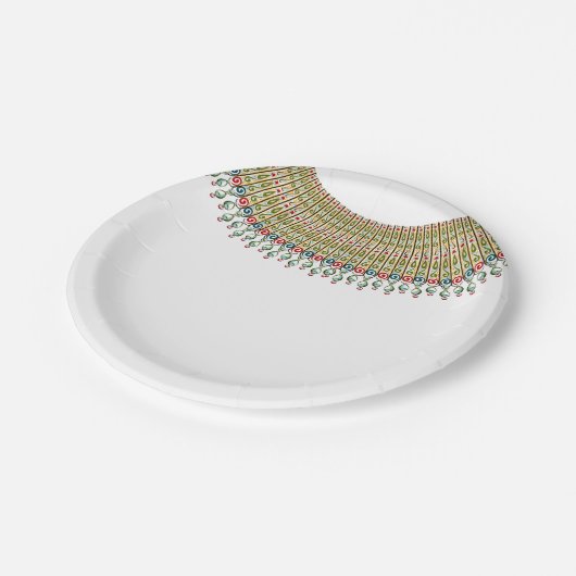 Jwellary-type ontwerp papieren bordje (Gekanteld)