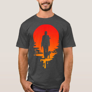 JWick en Dog Sunset cadeau T-shirt