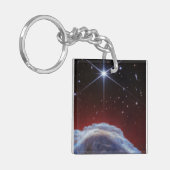 JWST Afbeelding van de Paardenkopnevel Sleutelhanger (Voorkant Links)