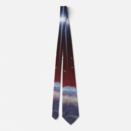 JWST Afbeelding van de Paardenkopnevel Stropdas (Achterkant)