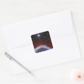 JWST Afbeelding van de Paardenkopnevel Vierkante Sticker (Envelop)