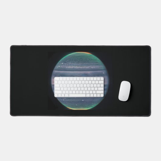 JWST-Afbeelding van Planet Jupiter in Infrarood Bureaumat (Keyboard & Muis)