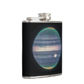 JWST-Afbeelding van Planet Jupiter in Infrarood Heupfles (Rechts)