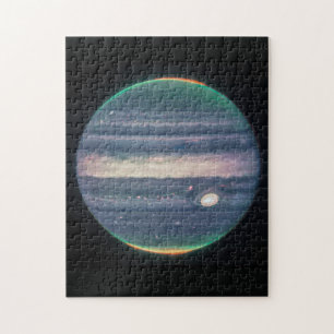JWST-Afbeelding van Planet Jupiter in Infrarood Legpuzzel