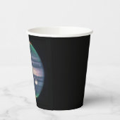 JWST-Afbeelding van Planet Jupiter in Infrarood Papieren Bekers (Links)