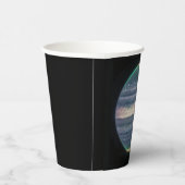 JWST-Afbeelding van Planet Jupiter in Infrarood Papieren Bekers (Rechts)