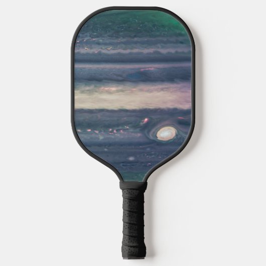 JWST-Afbeelding van Planet Jupiter in Infrarood Pickleball Paddle (Voorkant)