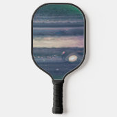 JWST-Afbeelding van Planet Jupiter in Infrarood Pickleball Paddle (Achterkant)