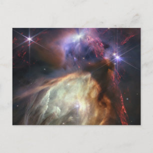 JWST Afbeelding van Rho Ophiuchi Stars Briefkaart