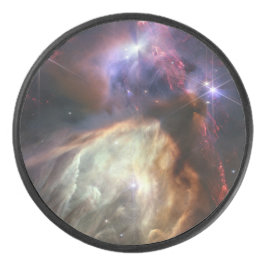 JWST Afbeelding van Rho Ophiuchi Stars Hockey Puck
