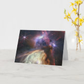 JWST Afbeelding van Rho Ophiuchi Stars Kaart (Gele Bloem)