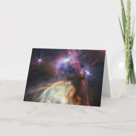 JWST Afbeelding van Rho Ophiuchi Stars Kaart