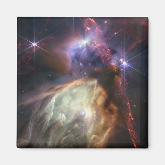 JWST Afbeelding van Rho Ophiuchi Stars Magneet (Voorkant)