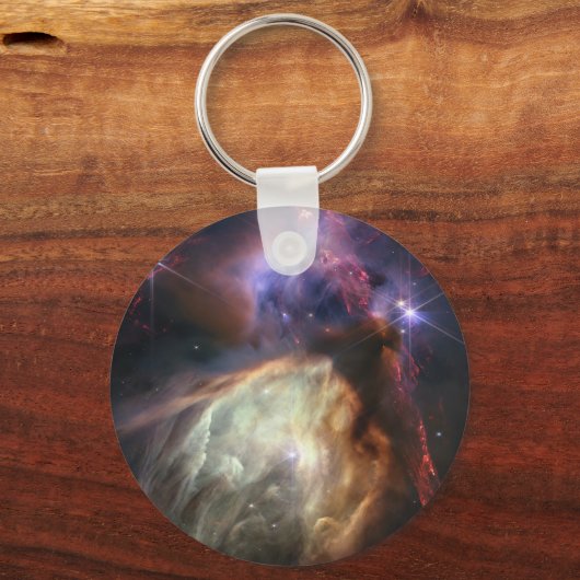 JWST Afbeelding van Rho Ophiuchi Stars Sleutelhanger (Voorkant)
