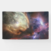 JWST Afbeelding van Rho Ophiuchi Stars Spandoek (Horizontaal)