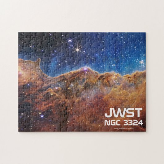 JWST Carina Nebula Cosmic Cliffs Puzzle Legpuzzel (Horizontaal)