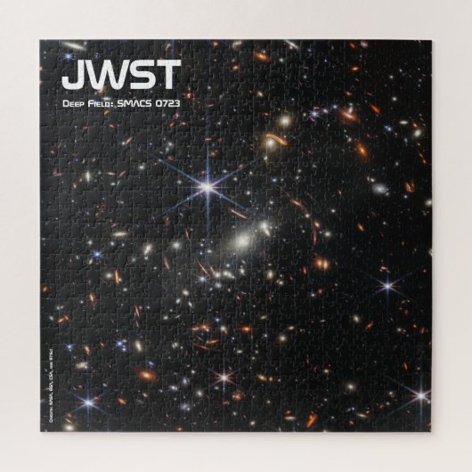 JWST Deep Field Galxy Cluster SMACS 0723 Legpuzzel (Verticaal)