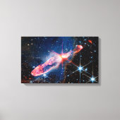 JWST Herbig-Haro 46/47 actief vormende sterren Canvas Afdruk (Voorkant)