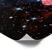 JWST Herbig-Haro 46/47 actief vormende sterren Poster (Hoek)