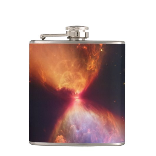 JWST Hourglass Protostar-formatie Heupfles (Voorkant)