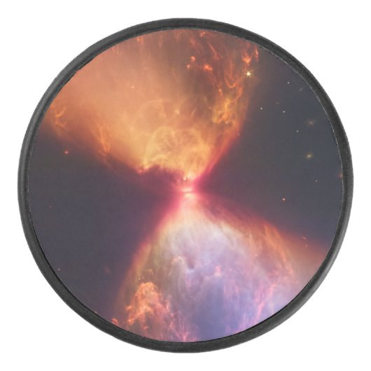 JWST Hourglass Protostar-formatie Hockey Puck (Voorkant)