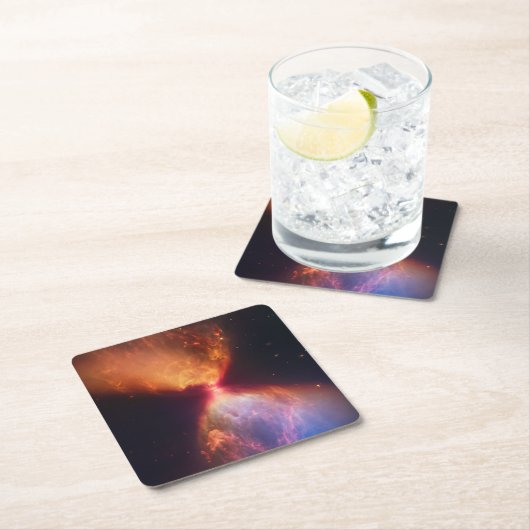 JWST Hourglass Protostar-formatie Kartonnen Onderzetters (Insitu)