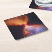 JWST Hourglass Protostar-formatie Kartonnen Onderzetters (Schuin)