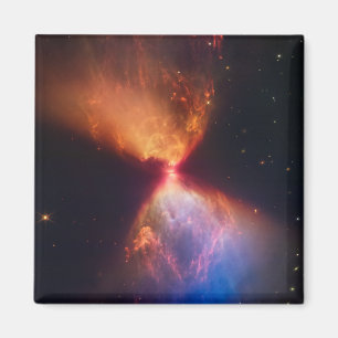 JWST Hourglass Protostar-formatie Magneet