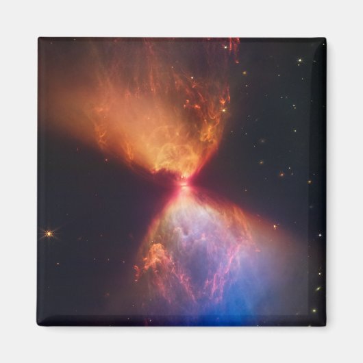 JWST Hourglass Protostar-formatie Magneet (Voorkant)