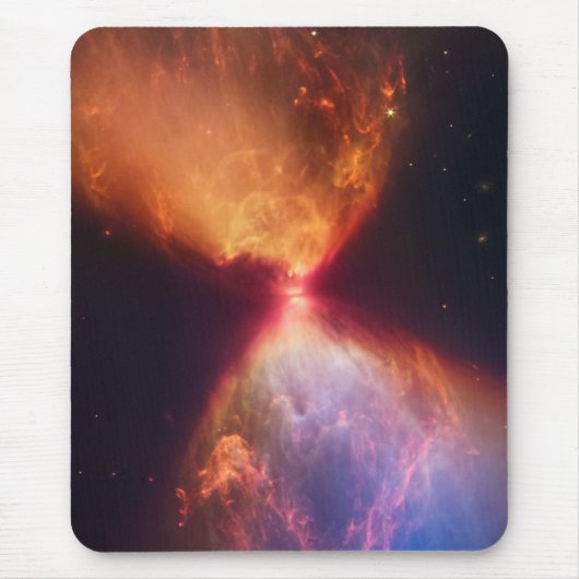 JWST Hourglass Protostar-formatie Muismat (Voorkant)