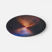 JWST Hourglass Protostar-formatie Papieren Bordje (Gekanteld)
