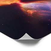 JWST Hourglass Protostar-formatie Poster (Hoek)