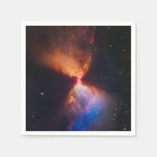 JWST Hourglass Protostar-formatie Servet (Voorkant)